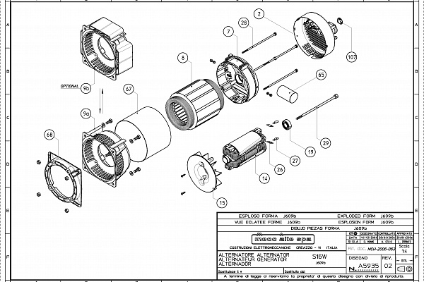 Mecc Alte S16W-90