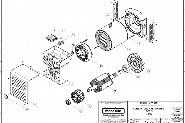 Mecc Alte ECP3-1L/4