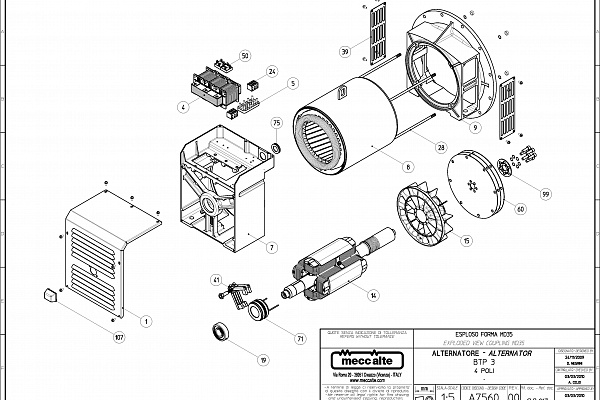 Mecc Alte BTP3-2L/4