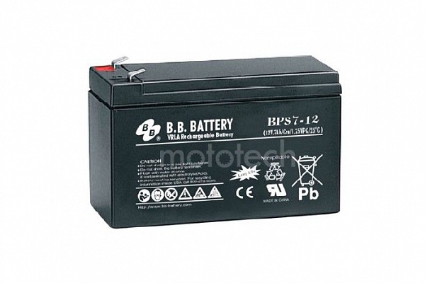 B.B.Battery BPS 7-12